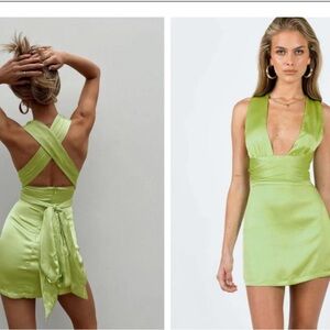 Princess Polly Green Dress